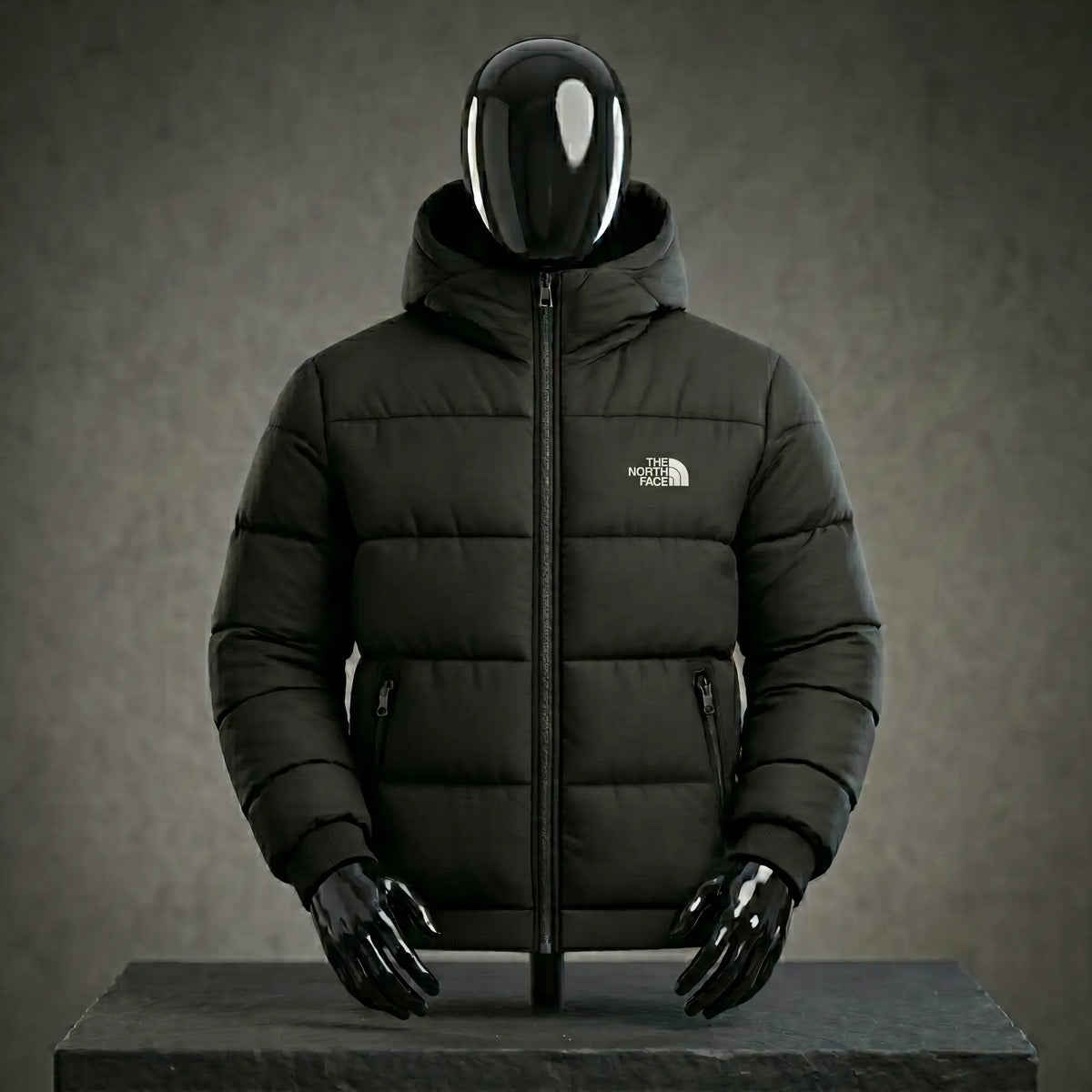 Czarna kurtka North Face